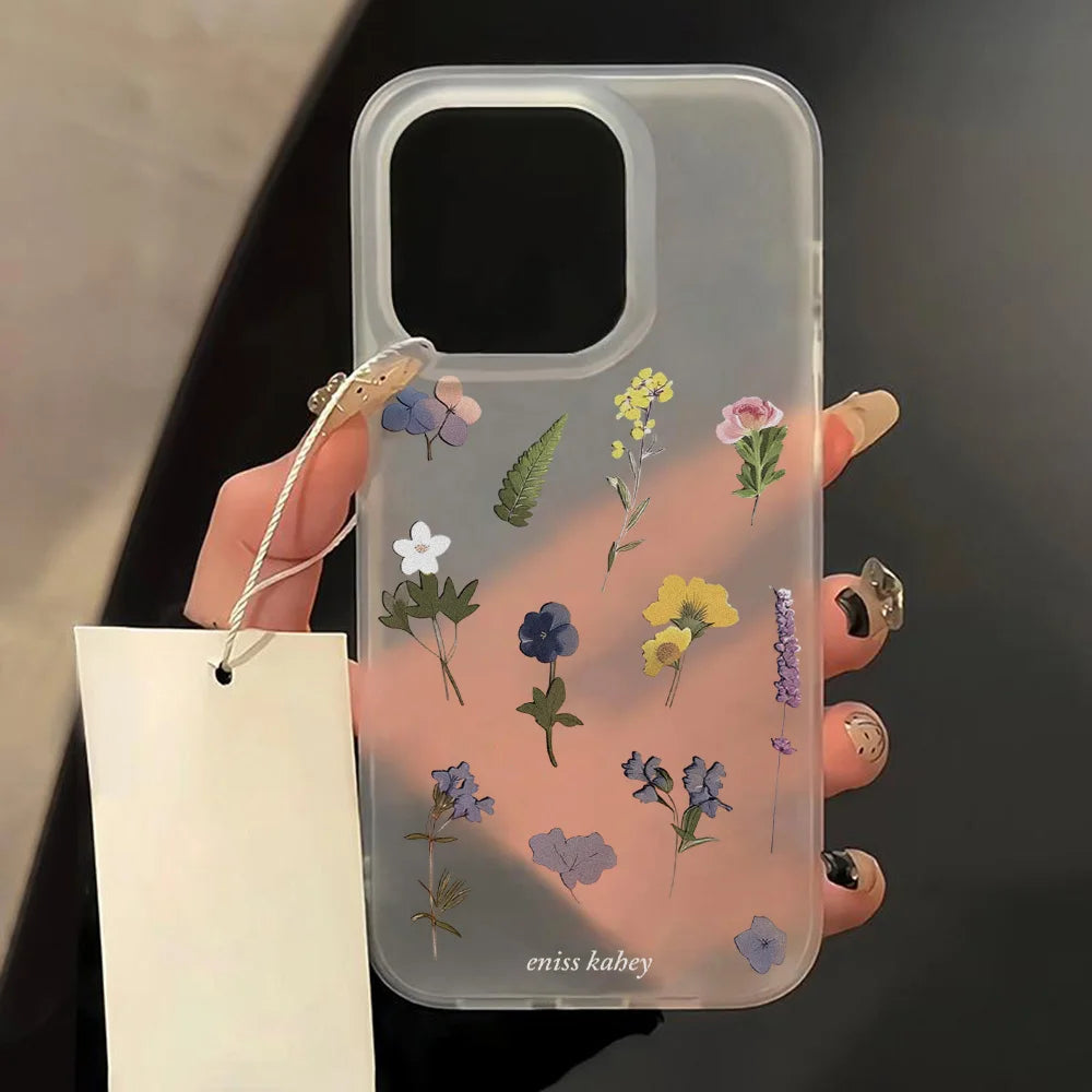Transparent Matte Shockproof Case — iPhone 17 16 15 14 13 12 11 & More