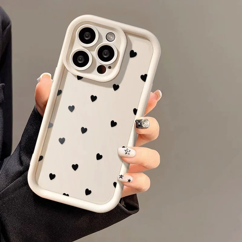 Love Heart Phone Case — iPhone 17 16 15 14 13 12 11 XR XS & More