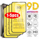 9D Full Cover Tempered Glass Screen Protector for iPhone – 1 to 5 Pack for iPhone 7 to 17 Pro Max