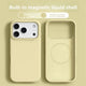 Original Magnetic Liquid Silicone iPhone Case – Soft MagSafe Bumper Cover for iPhone 16 & 17 Pro Max Air