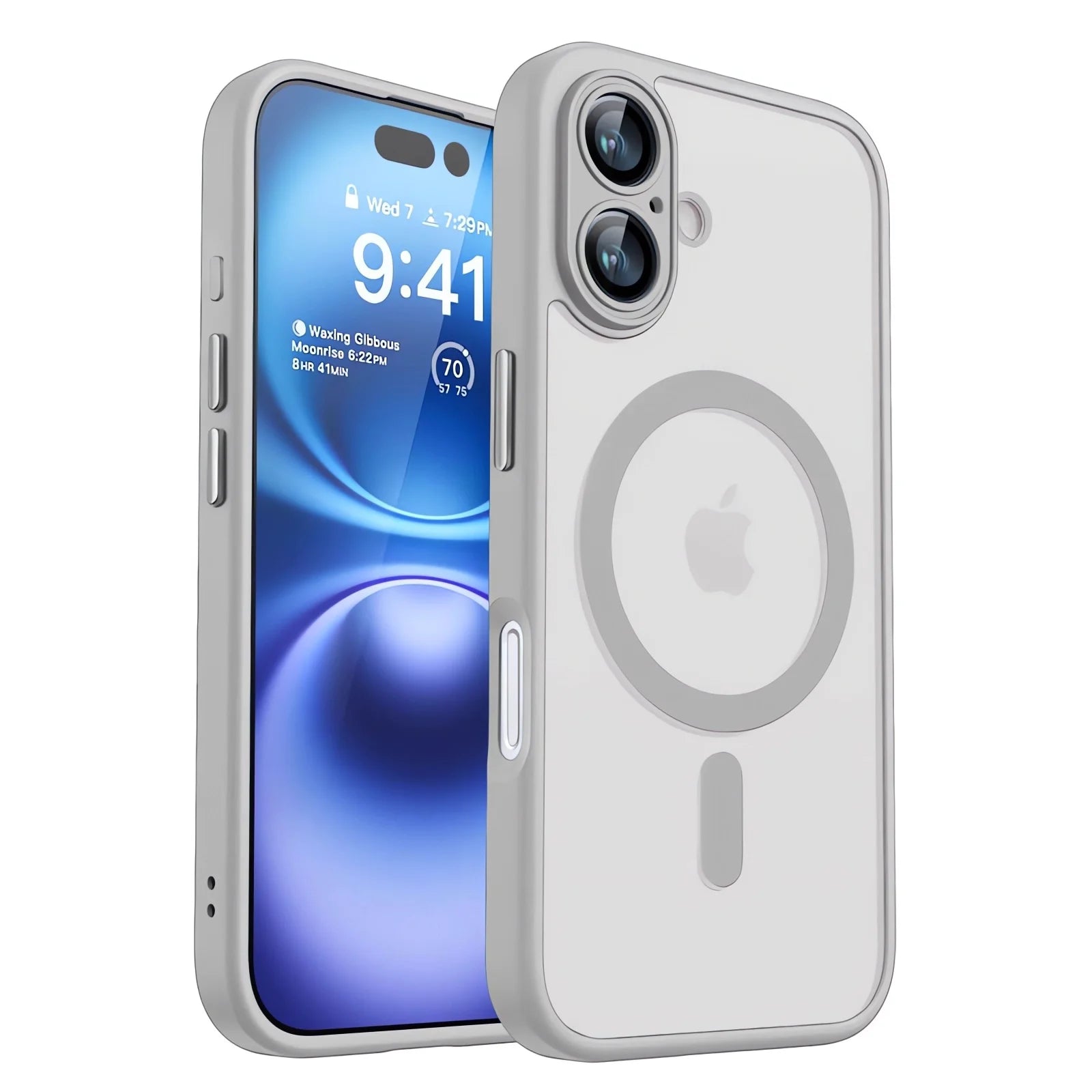 Magnetic Luxury Armor Shockproof Case — MagSafe Matte Translucent Cover for iPhone 17 16 15 14 13 12 11