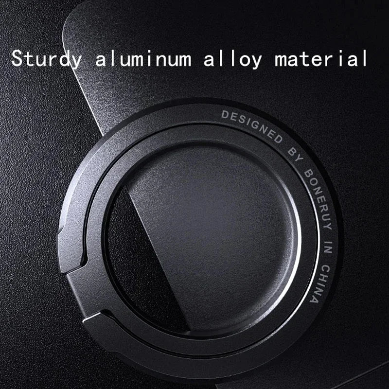 2025 Magnetic Phone Ring Holder for MagSafe – Adjustable Finger Ring Stand & Bracket for iPhone