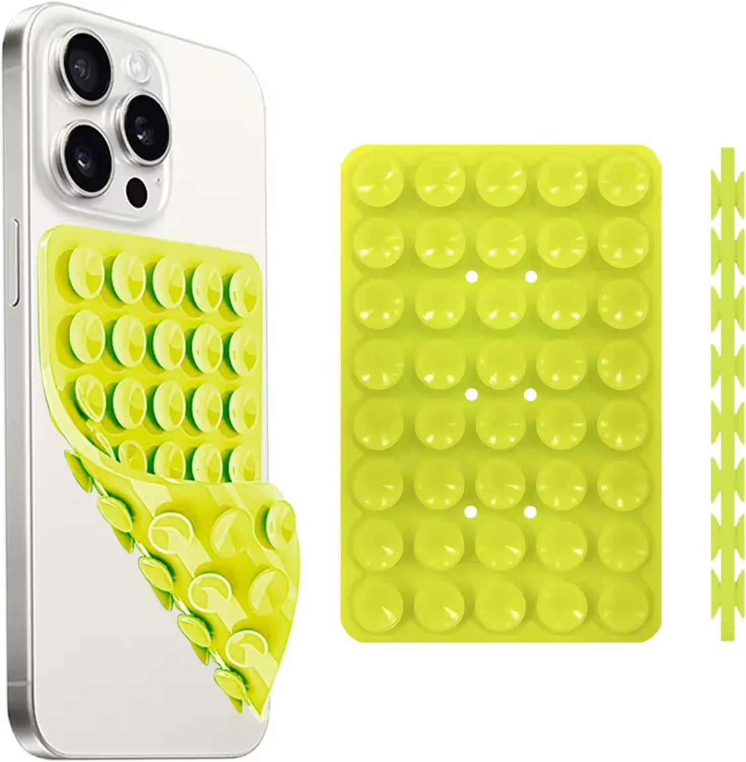 Silicone Suction Cup Phone Case – Hands-Free Grip Mount for Selfies & Videos | iPhone & Android