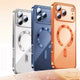 Camera Protection Clear Plating Magnetic iPhone Case – Luxury Soft TPU Cover for iPhone 17 Pro Max Air