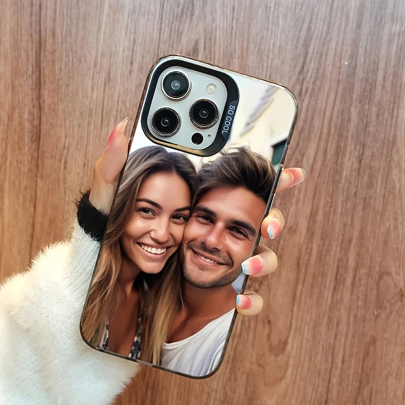 DIY Photo Customized IMD Shockproof iPhone Case – Personalized Picture Cover for iPhone 7 to 17 Pro Max Air