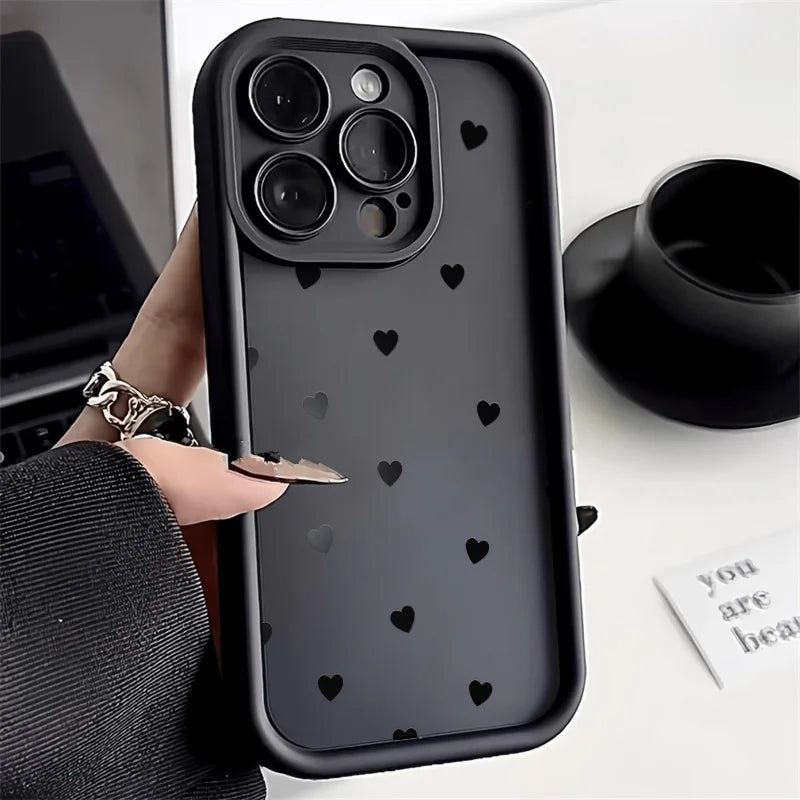 Love Heart Phone Case — iPhone 17 16 15 14 13 12 11 XR XS & More