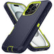 Armor Shockproof Defender iPhone Case – Hard PC + TPU Back Cover for iPhone 7 to 15 Pro Max