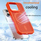 Cooling Heat Dissipation iPhone Case – Breathable Hard Back MagSafe Cover for iPhone 11 to 17 Pro Max