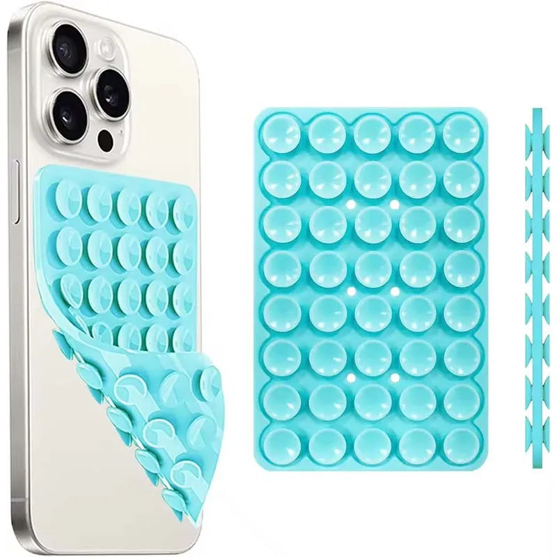 Silicone Suction Cup Phone Case – Hands-Free Grip Mount for Selfies & Videos | iPhone & Android