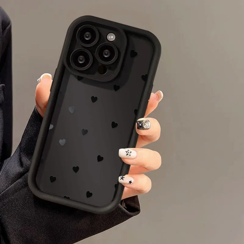 Love Heart Phone Case — iPhone 17 16 15 14 13 12 11 XR XS & More