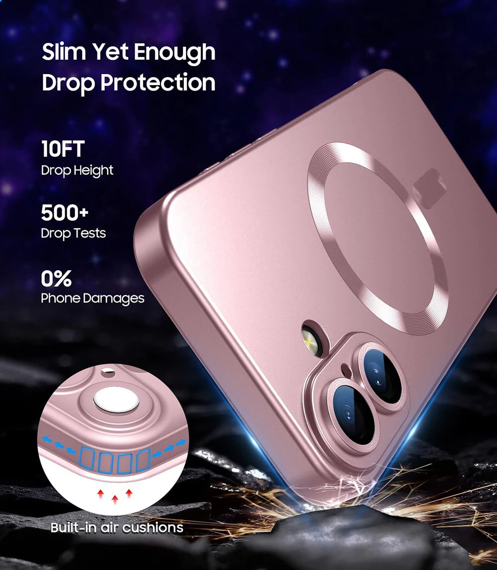 MagSafe Magnetic Wireless Charging Case — iPhone 16 15 14 13 12 11 Pro Max