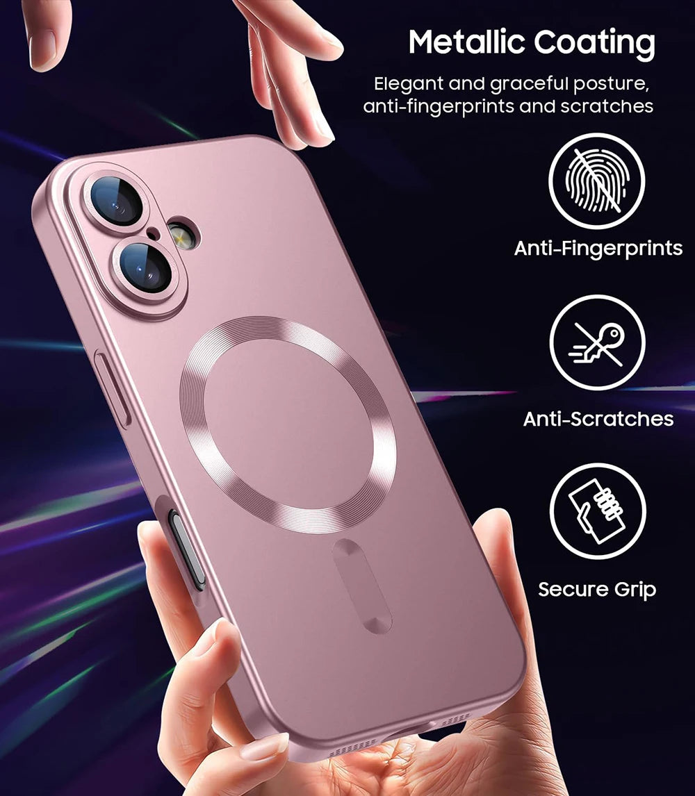 MagSafe Magnetic Wireless Charging Case — iPhone 16 15 14 13 12 11 Pro Max