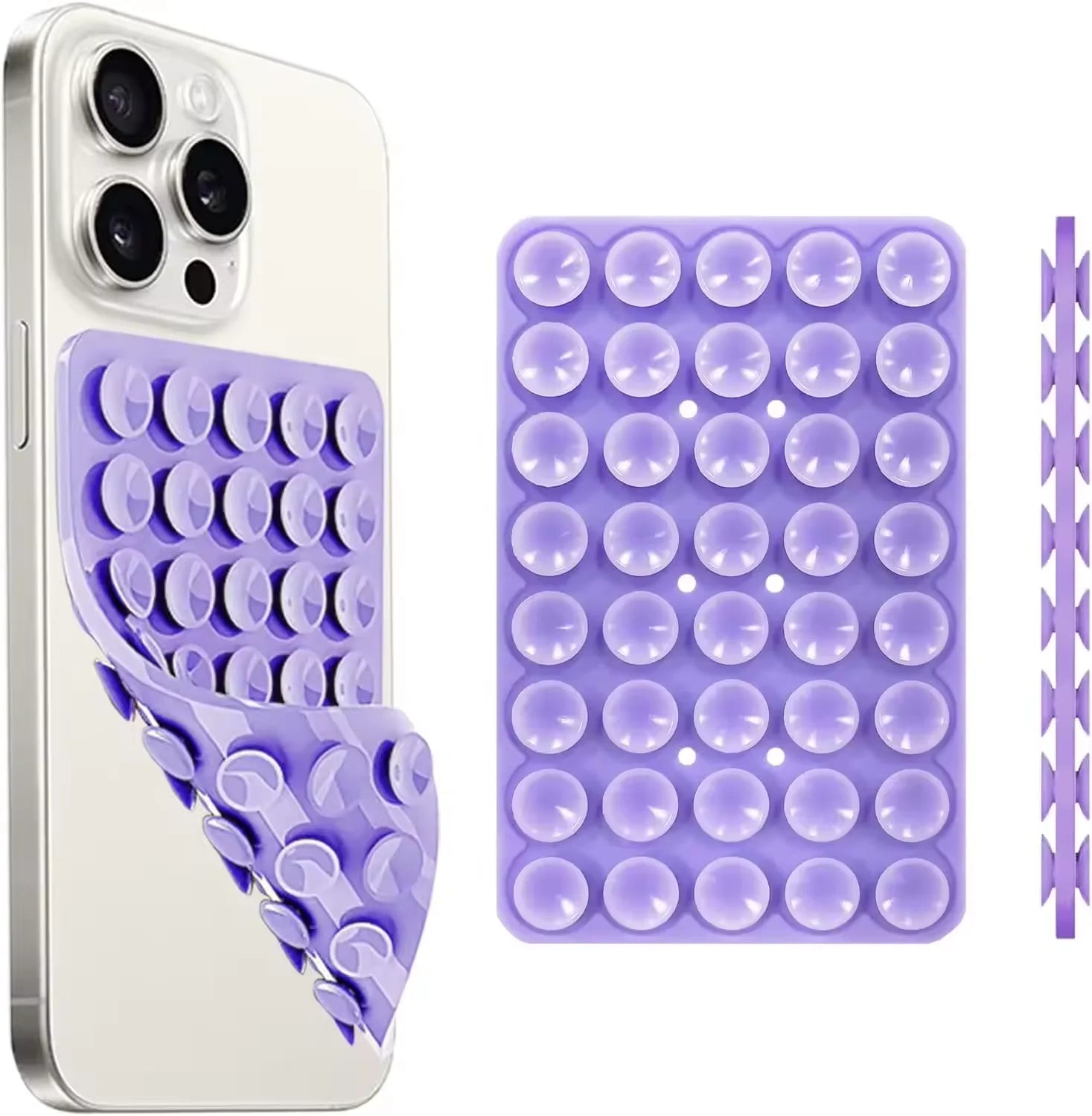 Silicone Suction Cup Phone Case – Hands-Free Grip Mount for Selfies & Videos | iPhone & Android