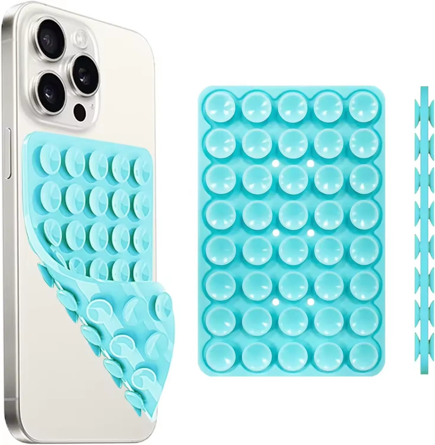 Silicone Suction Cup Phone Case – Hands-Free Grip Mount for Selfies & Videos | iPhone & Android