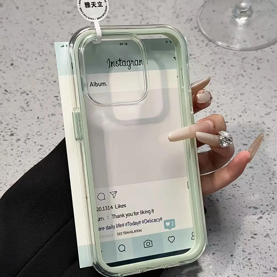 Luxury Candy Color Frame Clear Back iPhone Case – Shockproof Acrylic Bumper Cover for iPhone 11 to 17 Pro Max