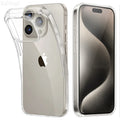 Luxury Transparent Clear Silicone Case — iPhone 16 15 14 13 12 11 XR XS & More