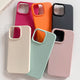 Leather iPhone Case – Shockproof Soft TPU Cover for iPhone 7 to 17 Pro Max | Premium Faux Leather