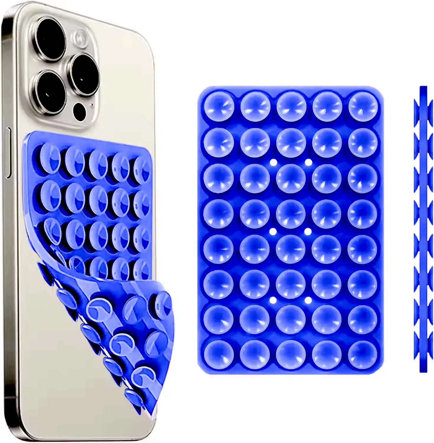Silicone Suction Cup Phone Case – Hands-Free Grip Mount for Selfies & Videos | iPhone & Android