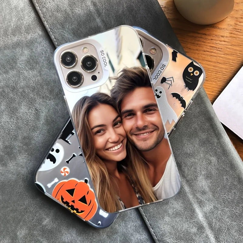 DIY Photo Customized IMD Shockproof iPhone Case – Personalized Picture Cover for iPhone 7 to 17 Pro Max Air