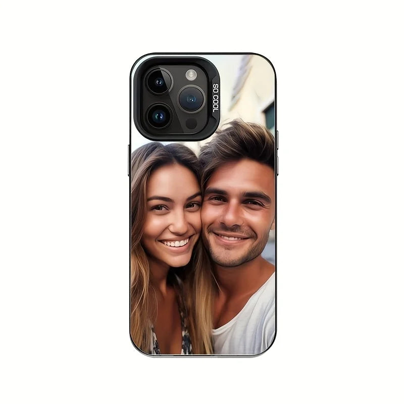 DIY Photo Customized IMD Shockproof iPhone Case – Personalized Picture Cover for iPhone 7 to 17 Pro Max Air