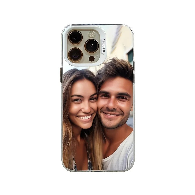 DIY Photo Customized IMD Shockproof iPhone Case – Personalized Picture Cover for iPhone 7 to 17 Pro Max Air