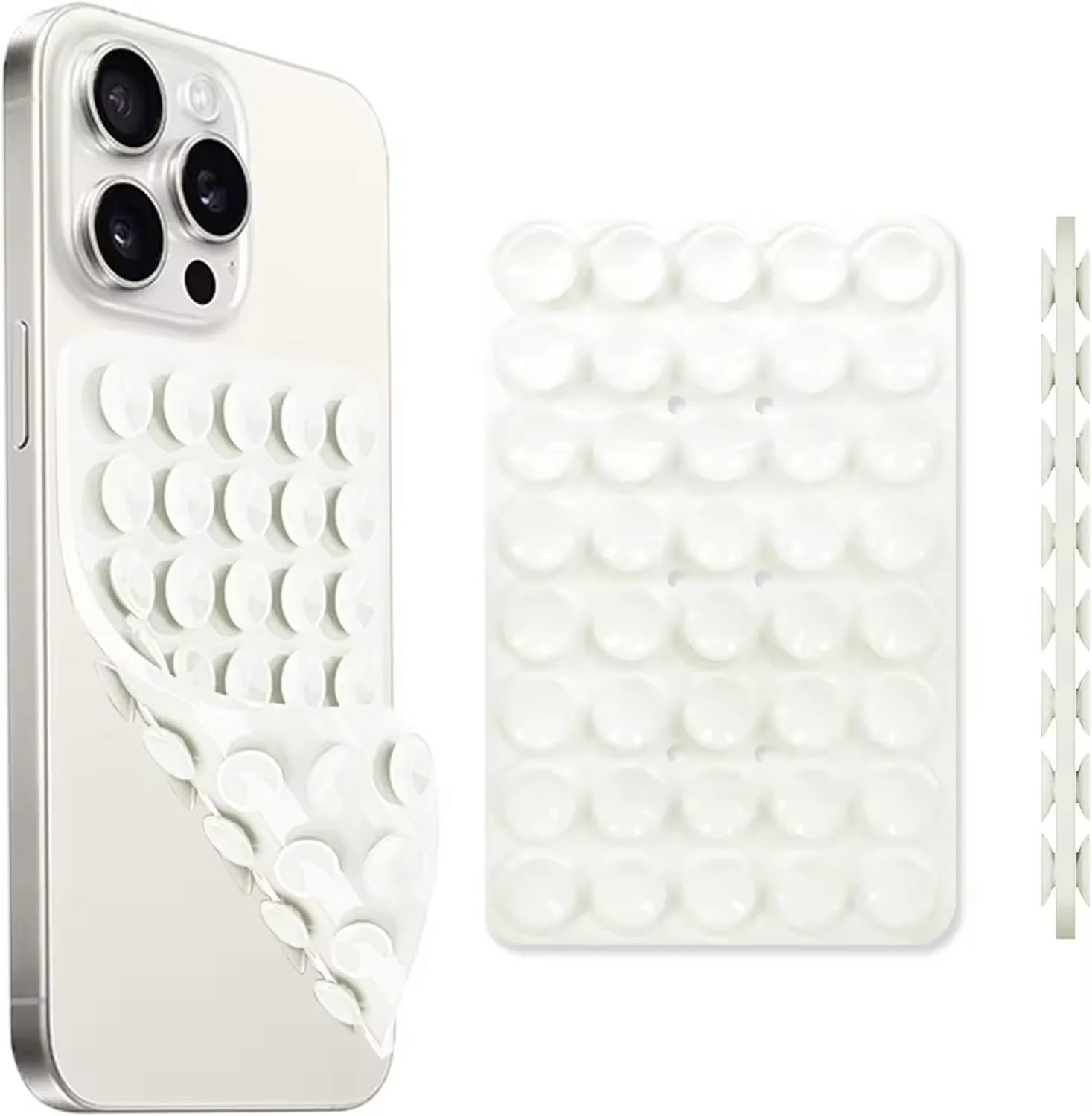 Silicone Suction Cup Phone Case – Hands-Free Grip Mount for Selfies & Videos | iPhone & Android